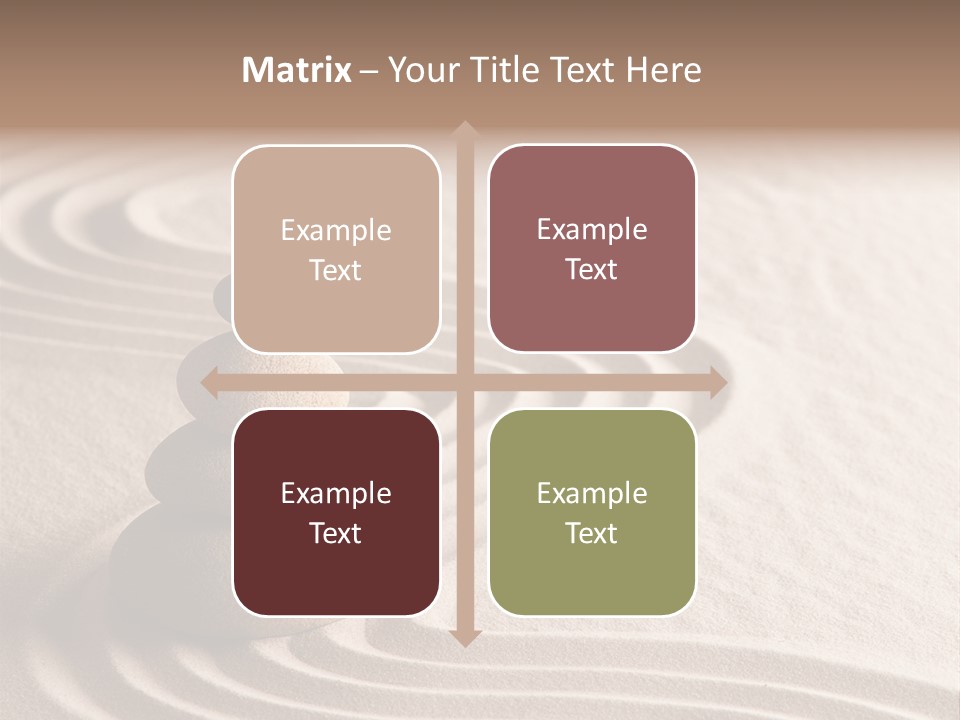 Ripple Spirituality Yellow PowerPoint Template