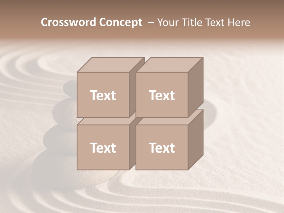 Ripple Spirituality Yellow PowerPoint Template