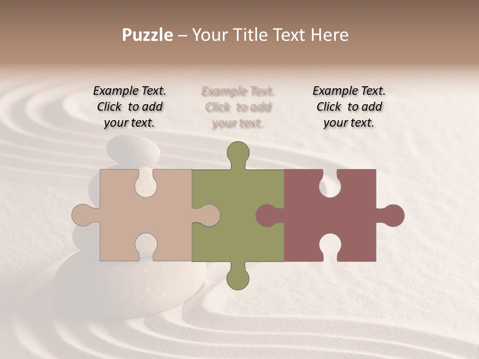 Ripple Spirituality Yellow PowerPoint Template