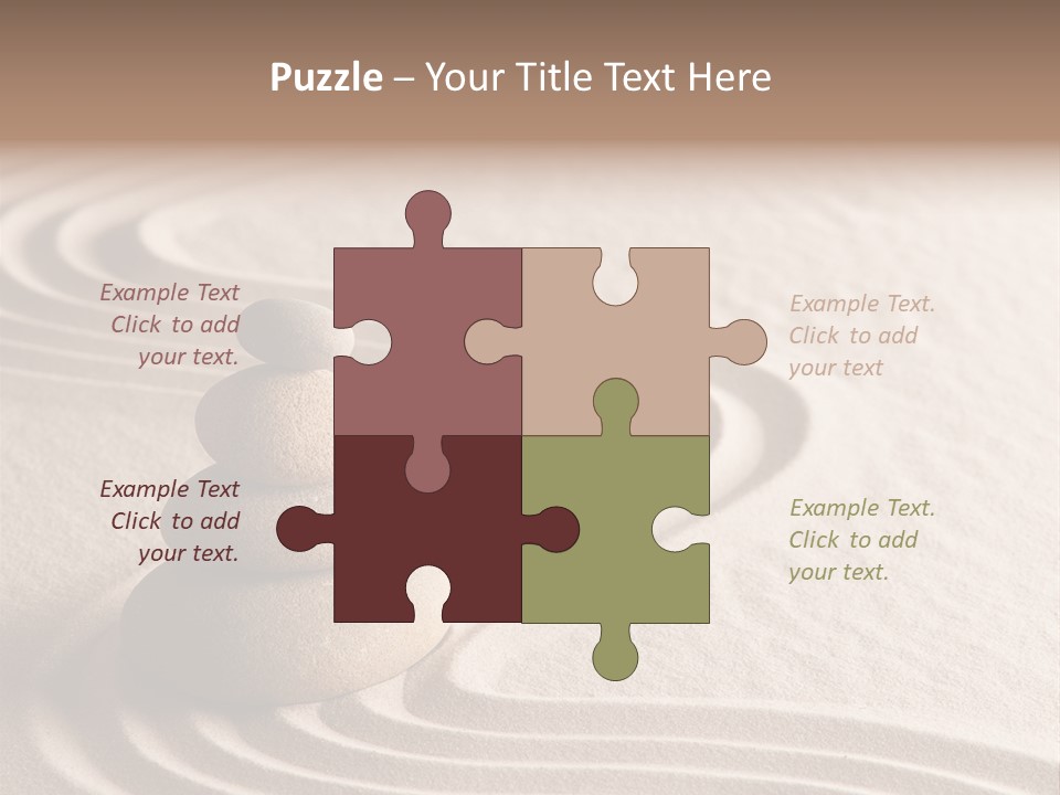 Ripple Spirituality Yellow PowerPoint Template