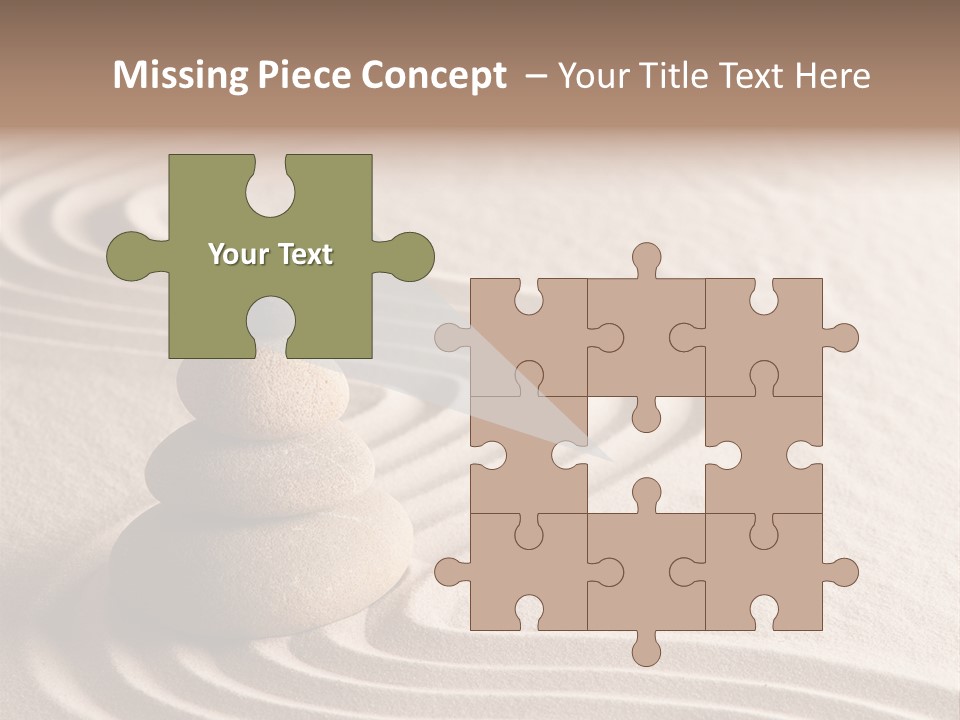 Ripple Spirituality Yellow PowerPoint Template