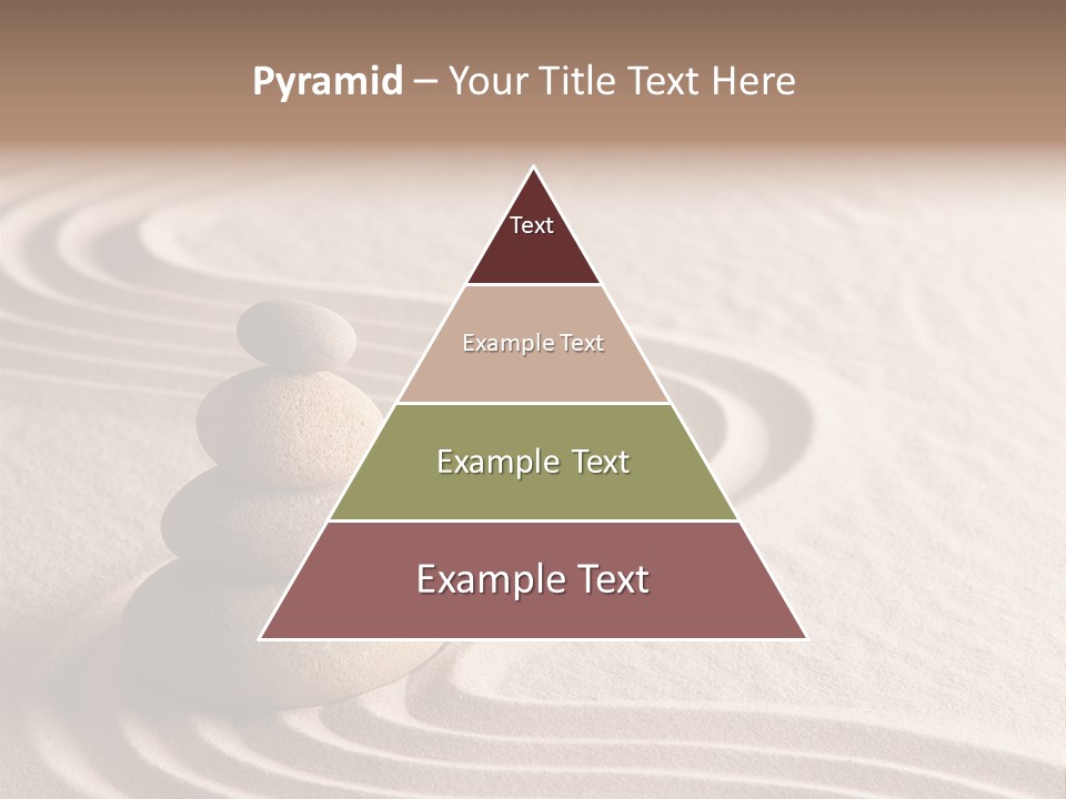 Ripple Spirituality Yellow PowerPoint Template
