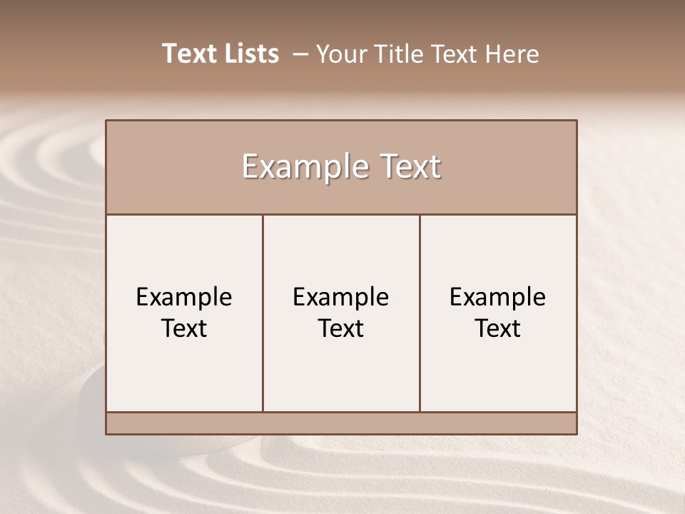 Ripple Spirituality Yellow PowerPoint Template