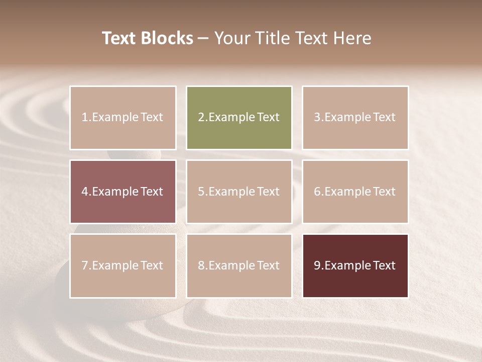 Ripple Spirituality Yellow PowerPoint Template