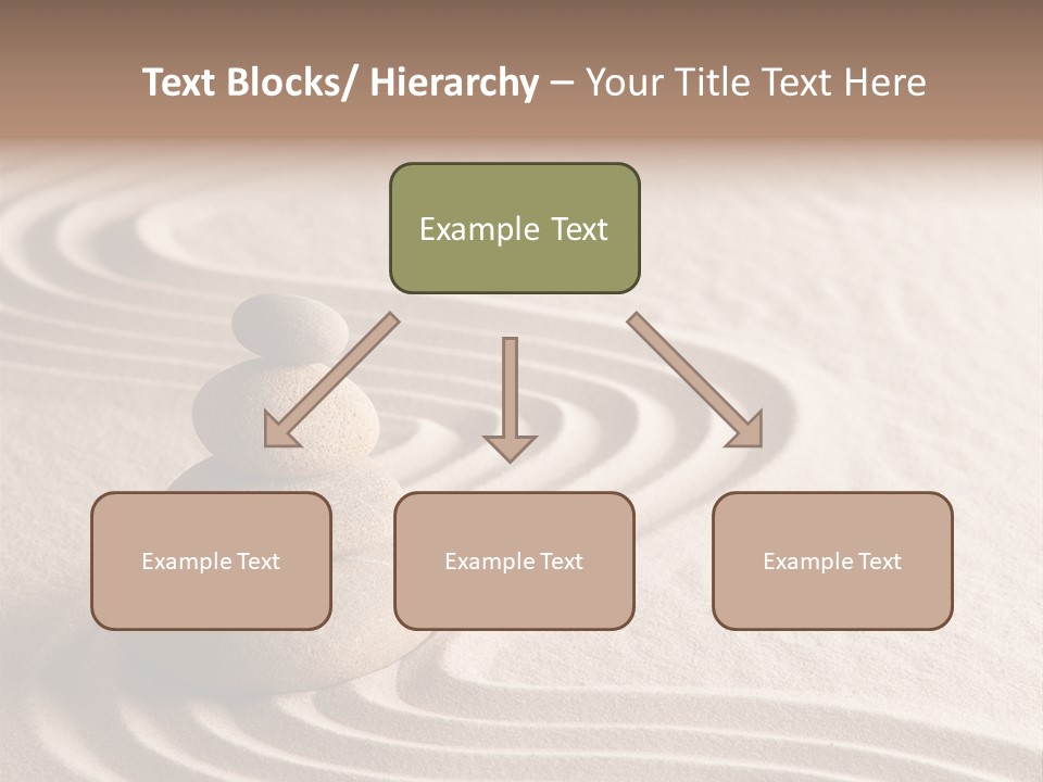 Ripple Spirituality Yellow PowerPoint Template