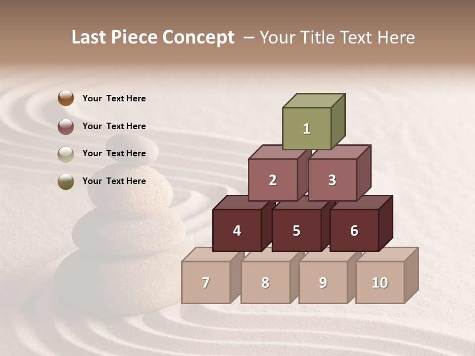 Ripple Spirituality Yellow PowerPoint Template