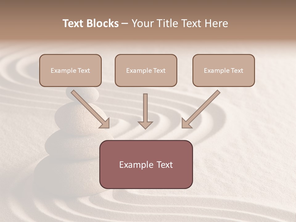 Ripple Spirituality Yellow PowerPoint Template
