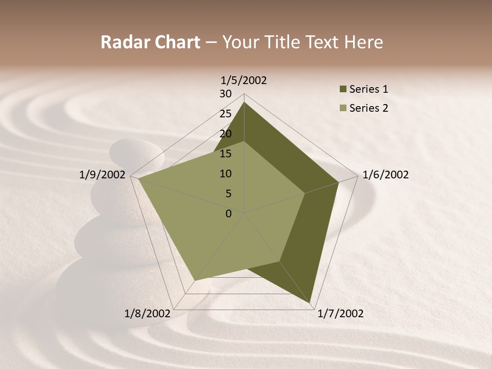 Ripple Spirituality Yellow PowerPoint Template