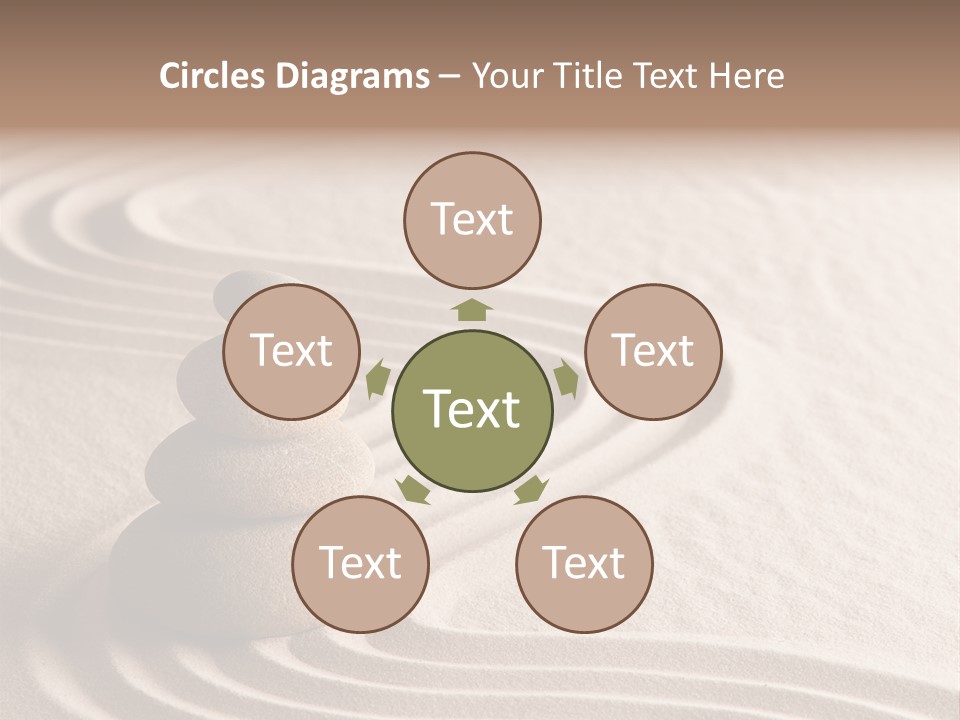 Ripple Spirituality Yellow PowerPoint Template