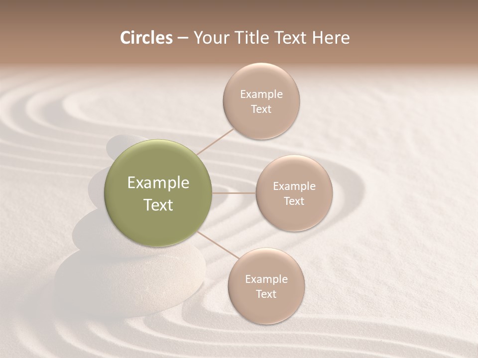 Ripple Spirituality Yellow PowerPoint Template