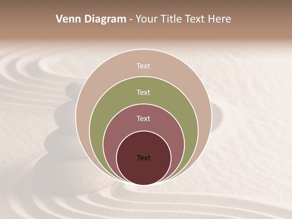 Ripple Spirituality Yellow PowerPoint Template