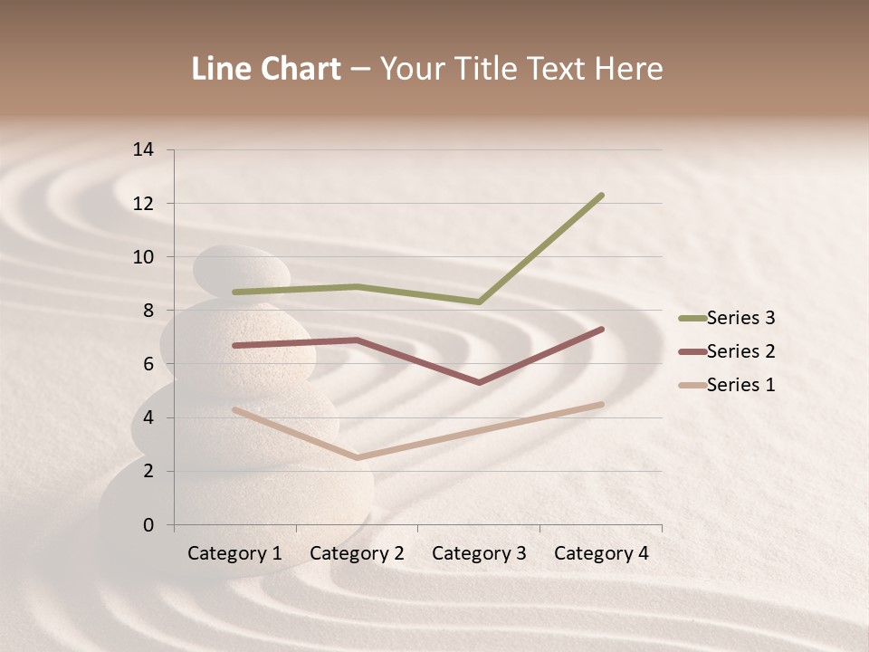 Ripple Spirituality Yellow PowerPoint Template
