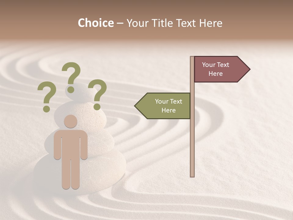 Ripple Spirituality Yellow PowerPoint Template