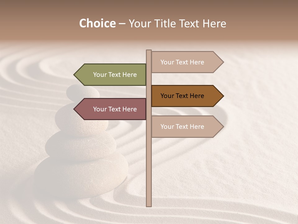 Ripple Spirituality Yellow PowerPoint Template