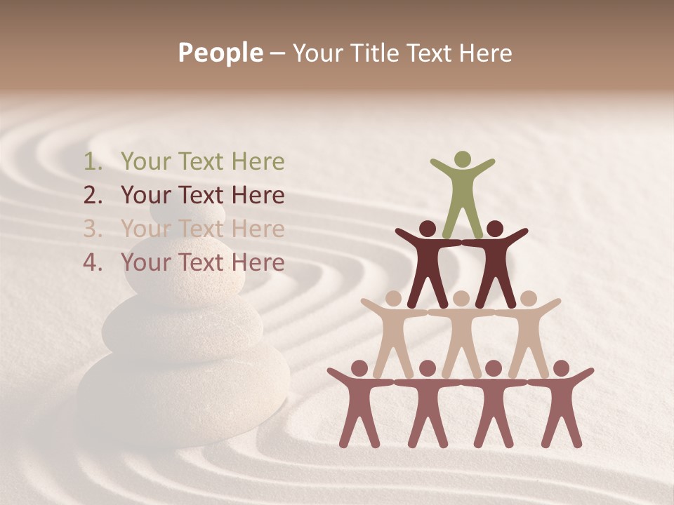 Ripple Spirituality Yellow PowerPoint Template