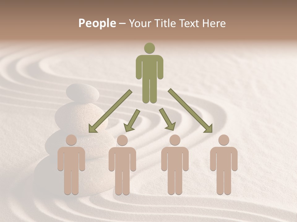 Ripple Spirituality Yellow PowerPoint Template