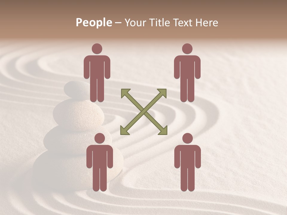 Ripple Spirituality Yellow PowerPoint Template