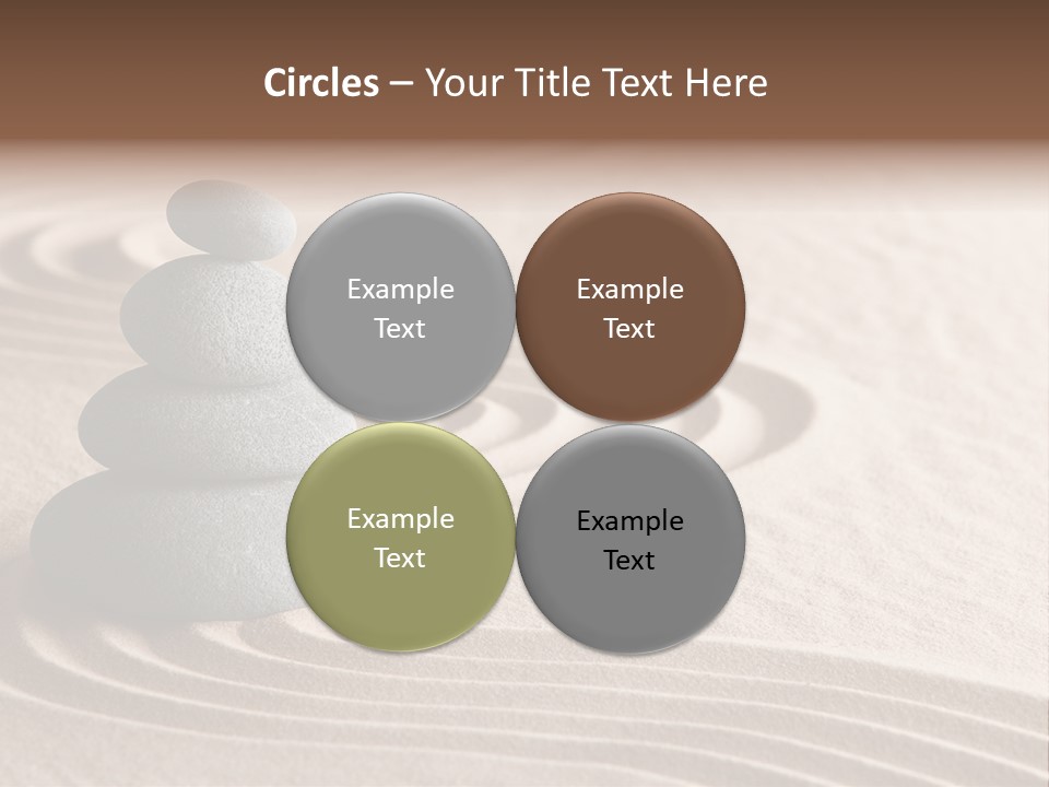 Peaceful Path Peace PowerPoint Template