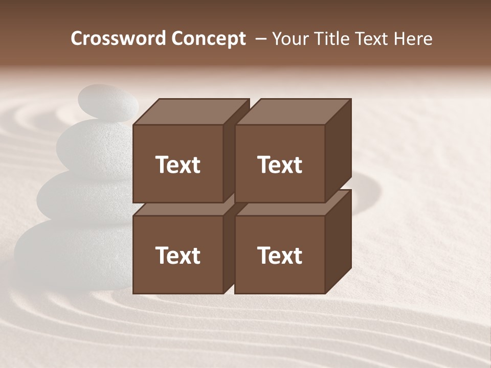 Peaceful Path Peace PowerPoint Template
