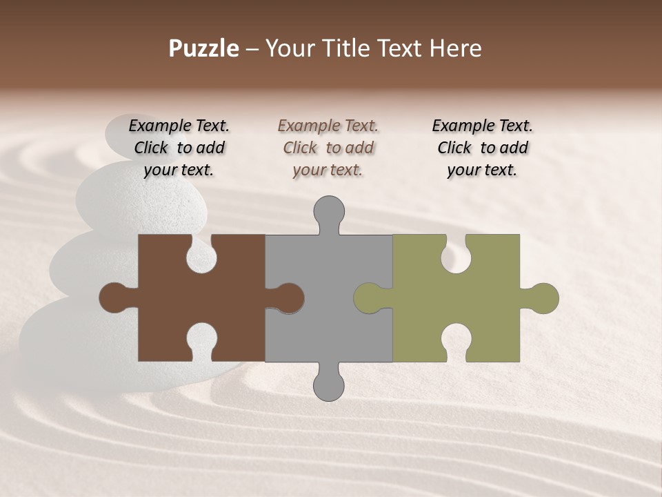 Peaceful Path Peace PowerPoint Template