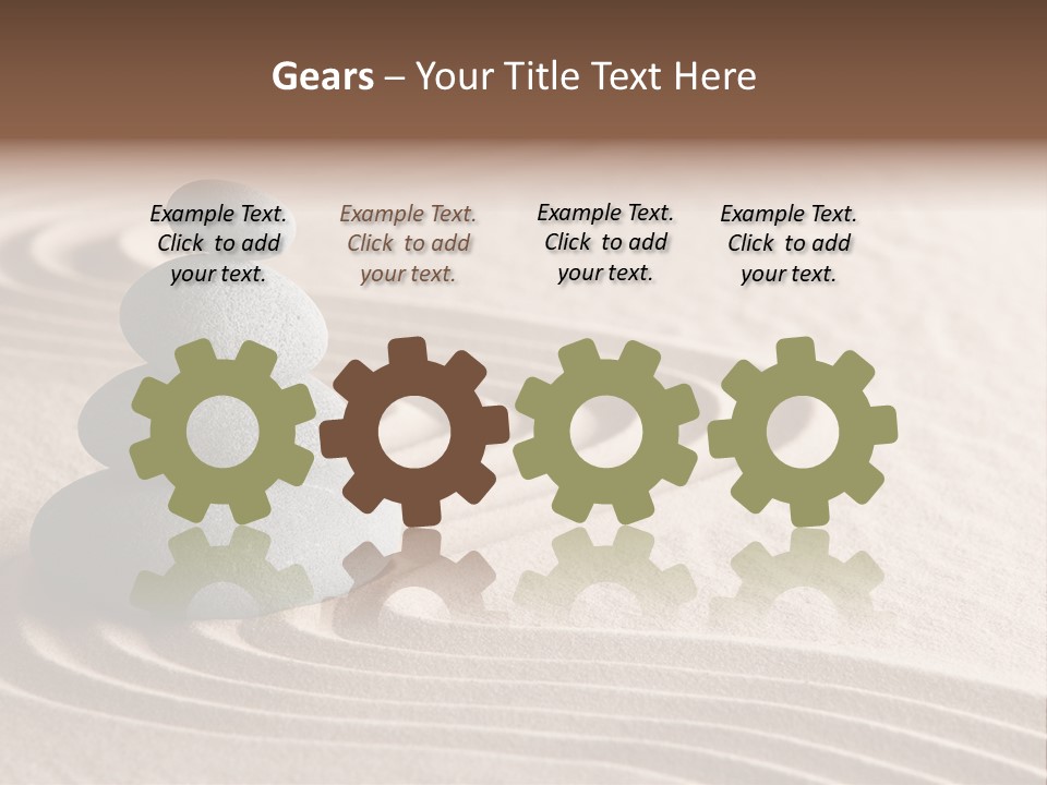 Peaceful Path Peace PowerPoint Template