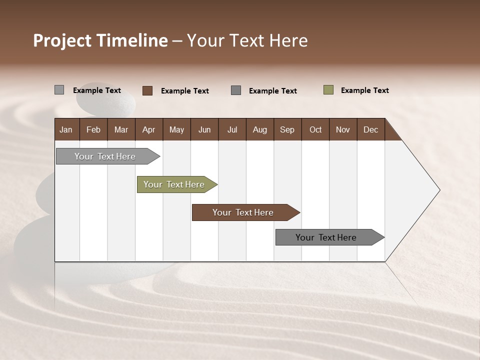 Peaceful Path Peace PowerPoint Template