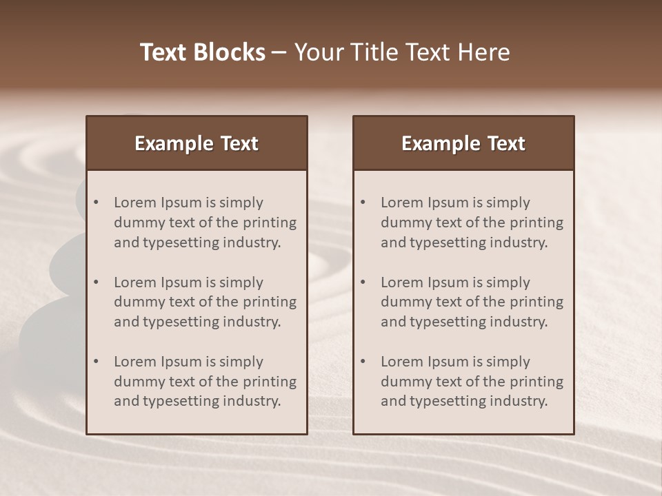 Peaceful Path Peace PowerPoint Template