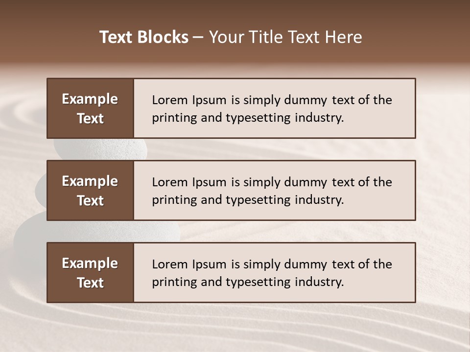 Peaceful Path Peace PowerPoint Template