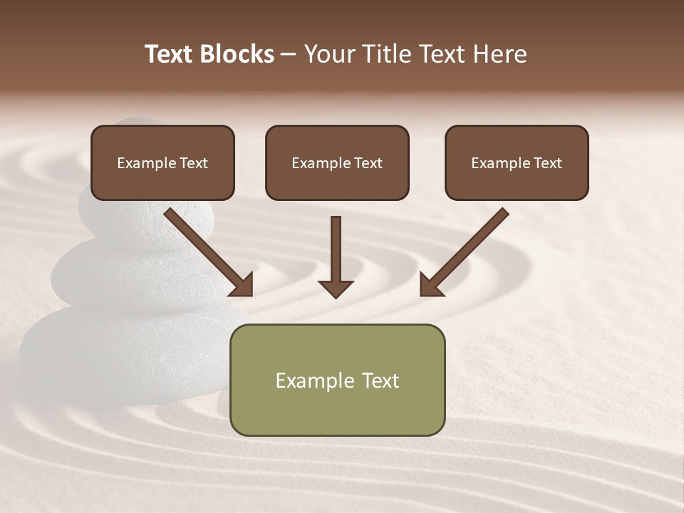 Peaceful Path Peace PowerPoint Template