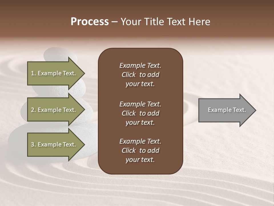 Peaceful Path Peace PowerPoint Template