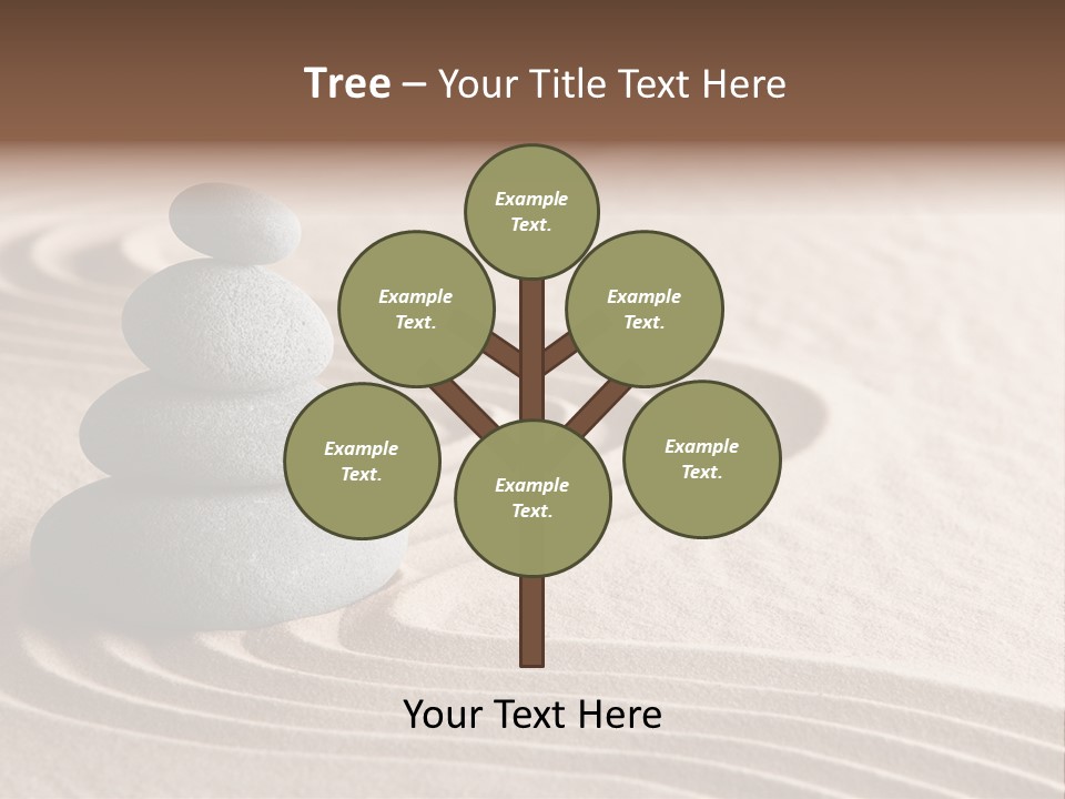 Peaceful Path Peace PowerPoint Template