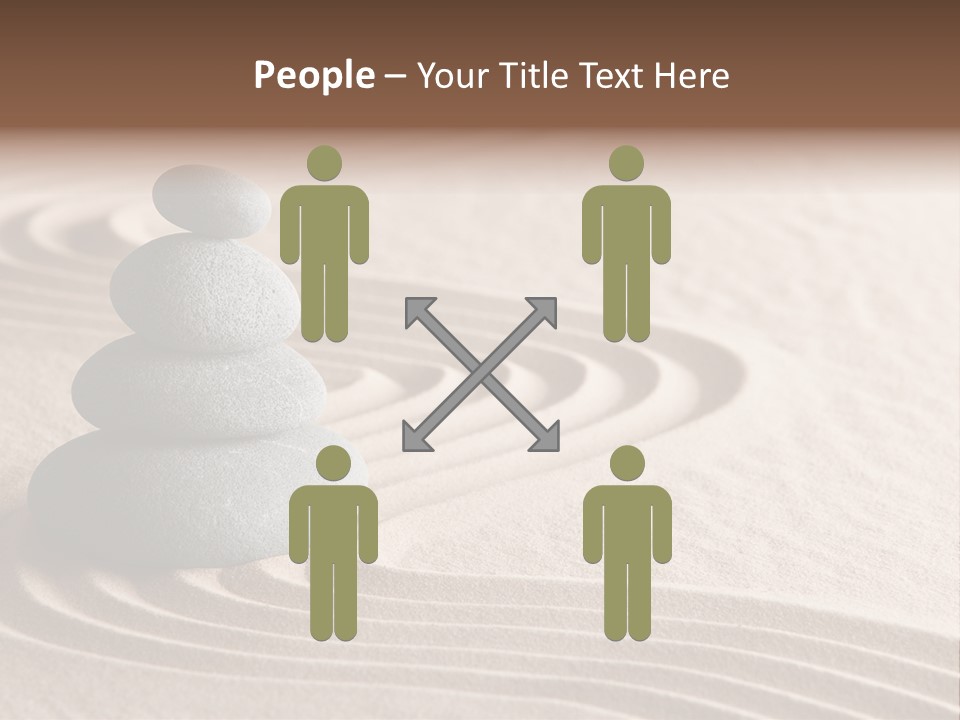 Peaceful Path Peace PowerPoint Template