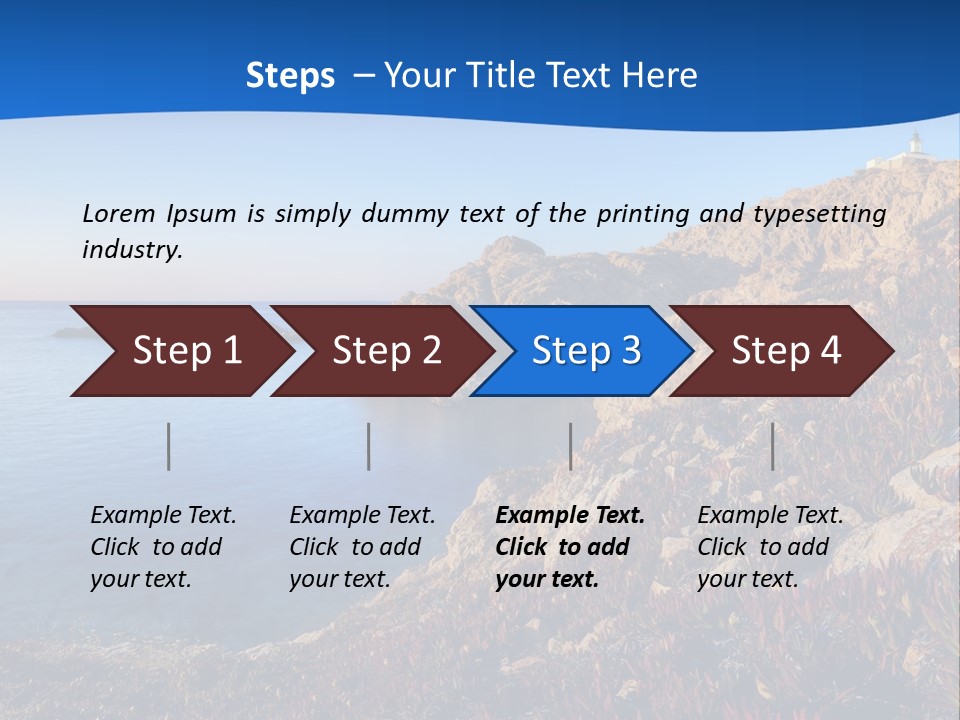 Rock High Site PowerPoint Template