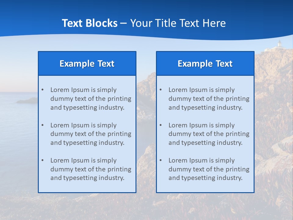 Rock High Site PowerPoint Template