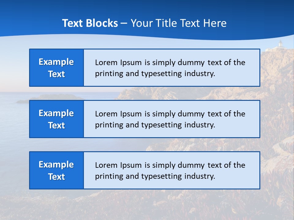 Rock High Site PowerPoint Template