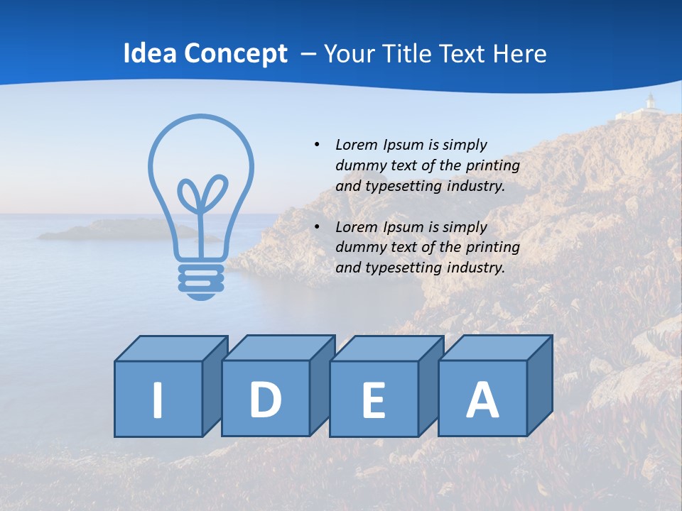 Rock High Site PowerPoint Template