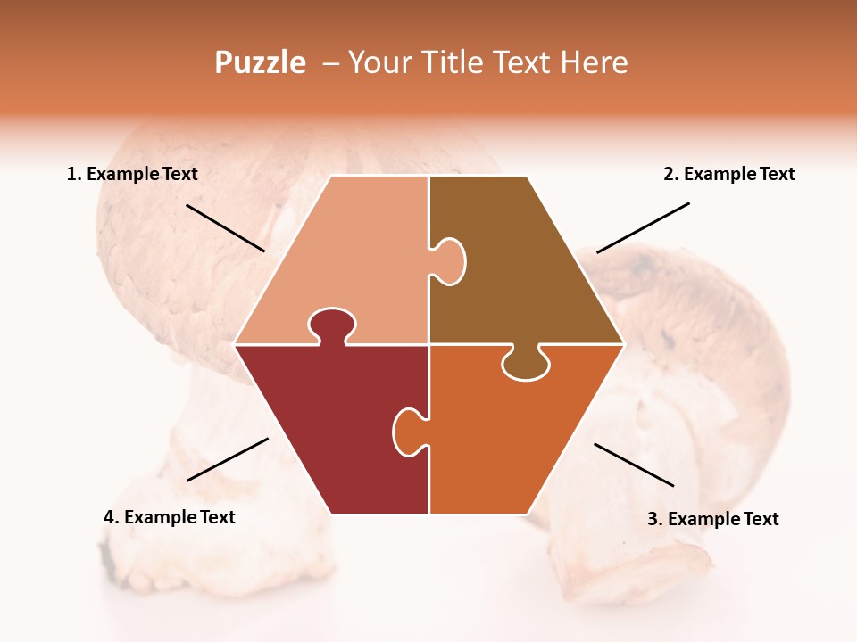 Vegetarian Fresh Background PowerPoint Template