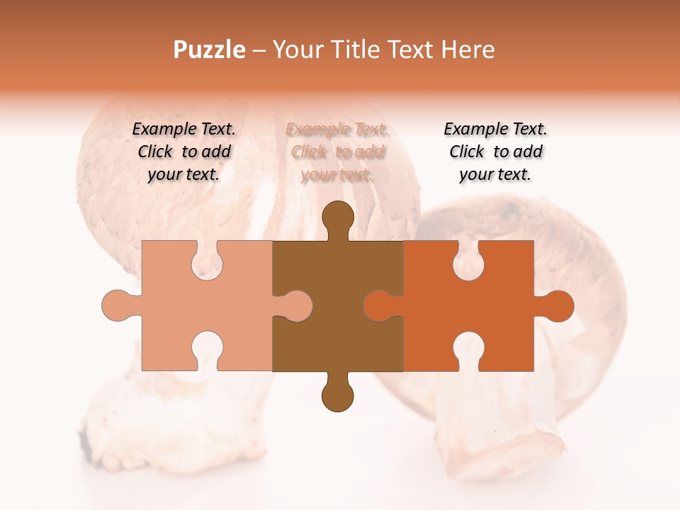 Vegetarian Fresh Background PowerPoint Template