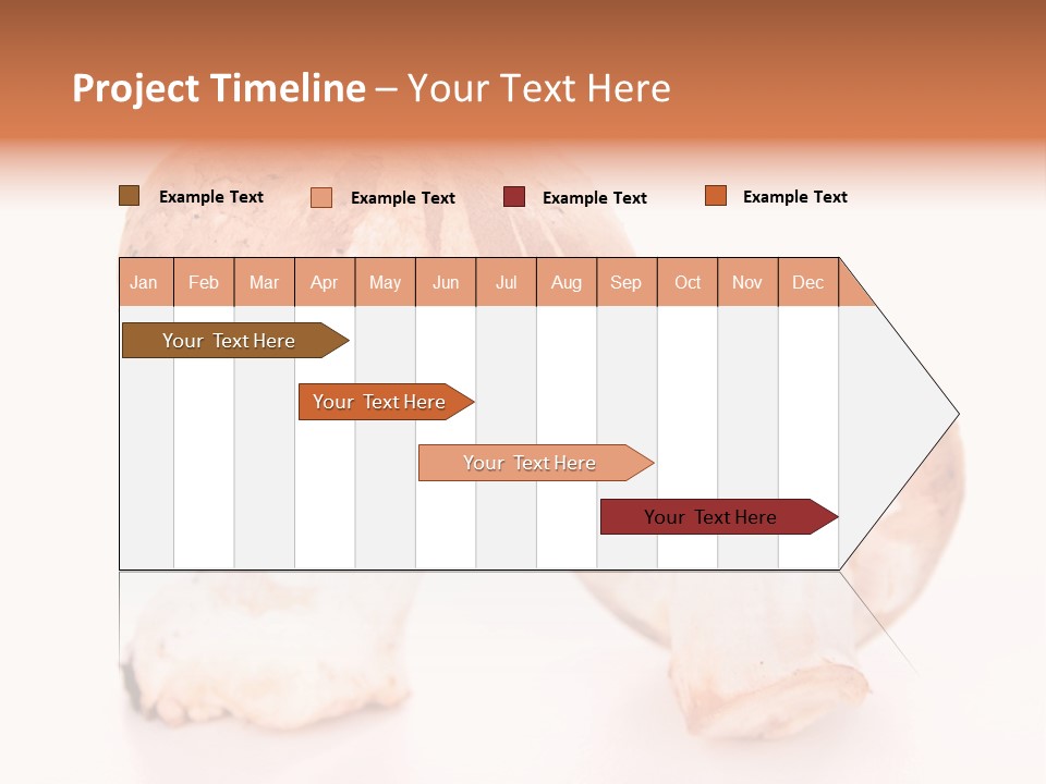 Vegetarian Fresh Background PowerPoint Template