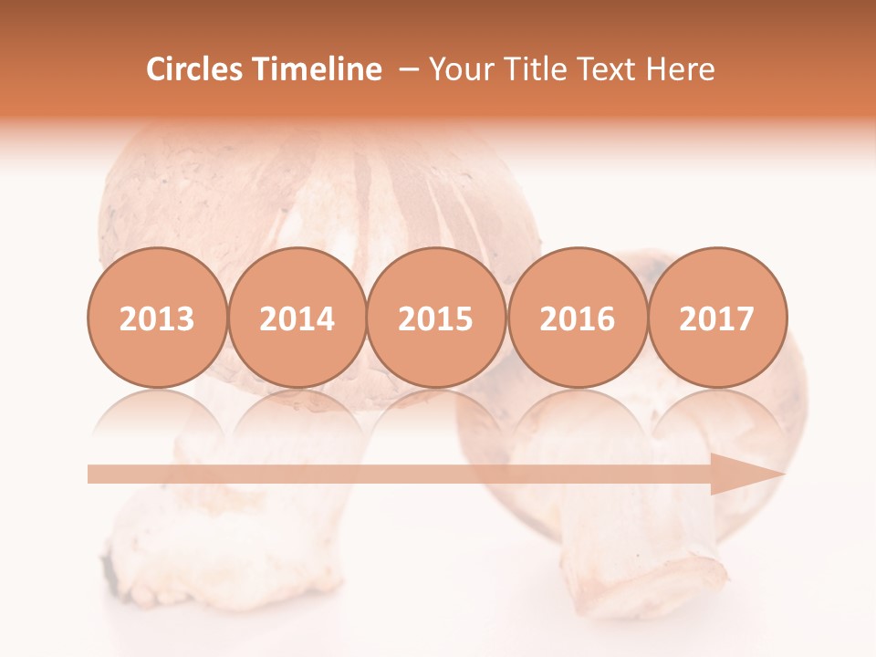 Vegetarian Fresh Background PowerPoint Template