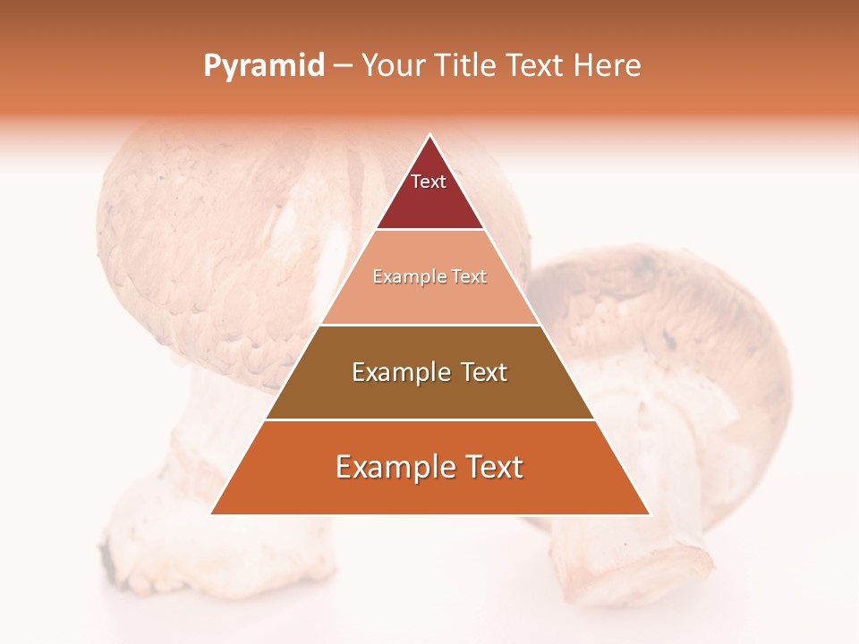 Vegetarian Fresh Background PowerPoint Template