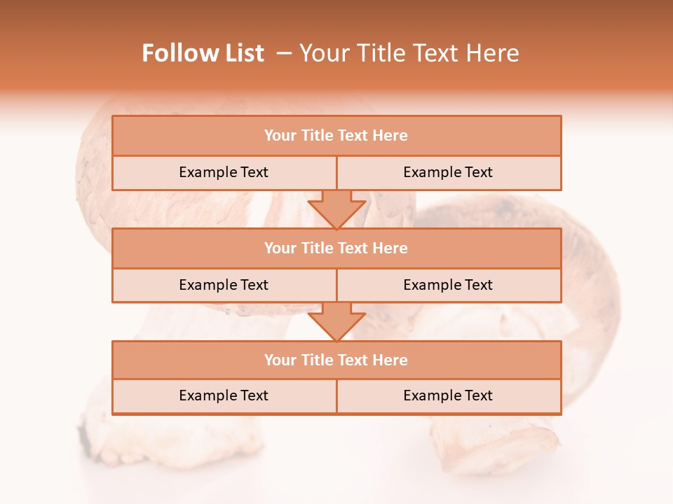 Vegetarian Fresh Background PowerPoint Template