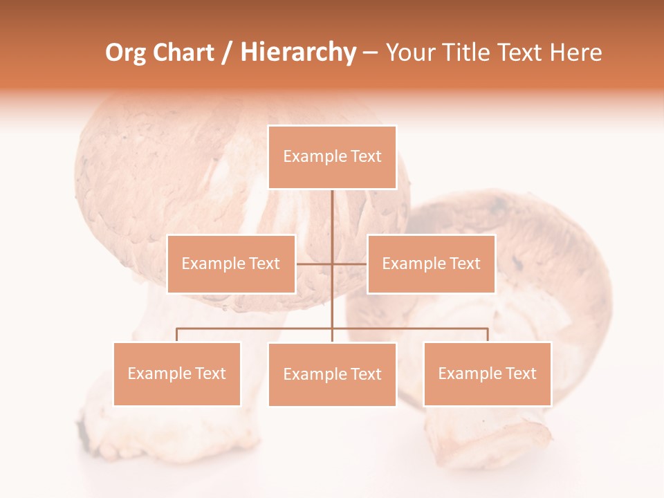 Vegetarian Fresh Background PowerPoint Template
