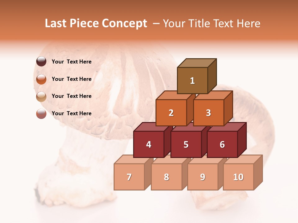 Vegetarian Fresh Background PowerPoint Template