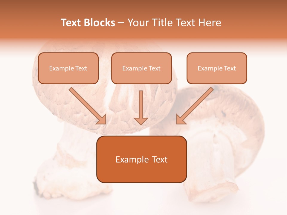 Vegetarian Fresh Background PowerPoint Template