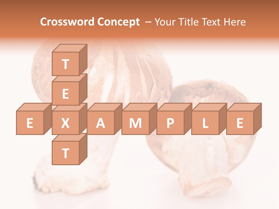 Vegetarian Fresh Background PowerPoint Template