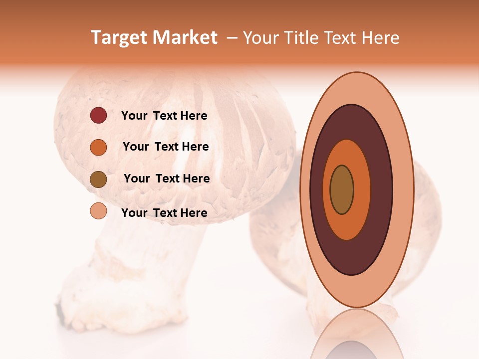 Vegetarian Fresh Background PowerPoint Template