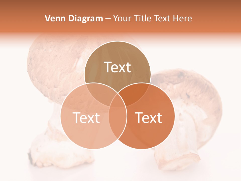Vegetarian Fresh Background PowerPoint Template