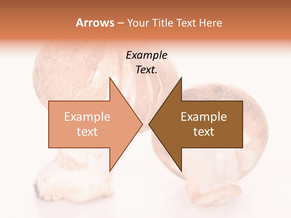 Vegetarian Fresh Background PowerPoint Template