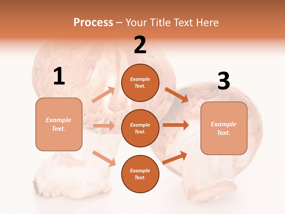 Vegetarian Fresh Background PowerPoint Template